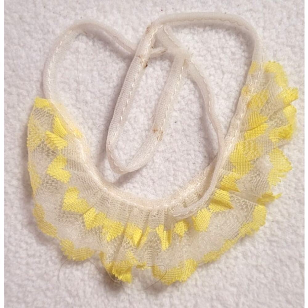 1978 Pretty Changes Barbie Replacement Lacy Hat Bodice Scarf Collar Doll 2598